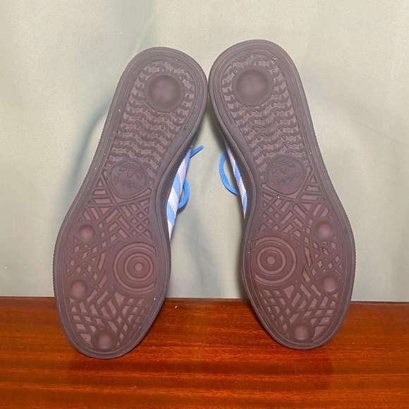 Adidas Handball Spezial Light Blue / Cloud White / Gum Shoe Mens 6.5/ W 7.5 - Picture 5 of 8